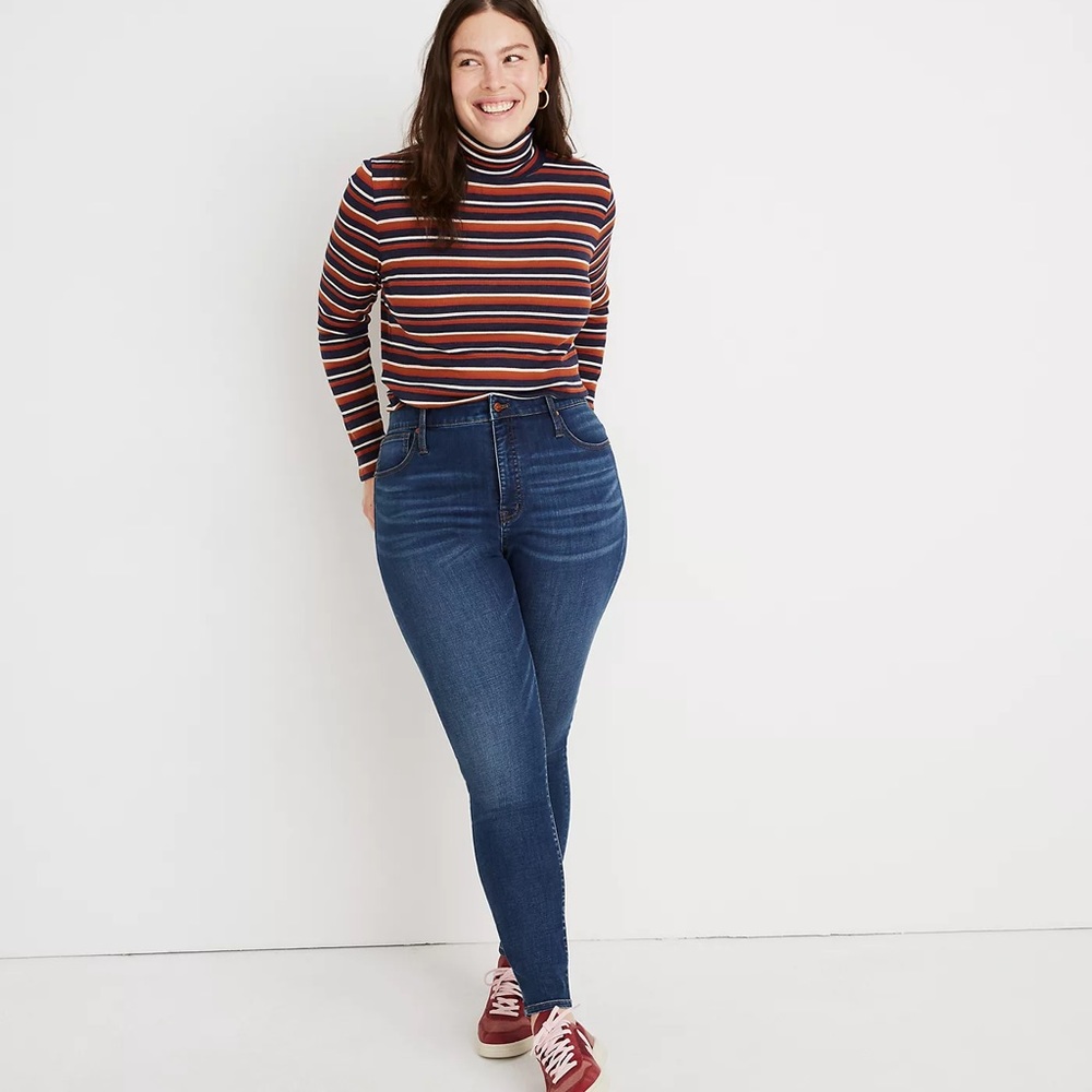 Madewell Tall Curvy High Rise THERMOLITE Skinnies 35T/18W Tall